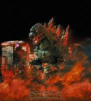 Defiant and Godzilla Face Off